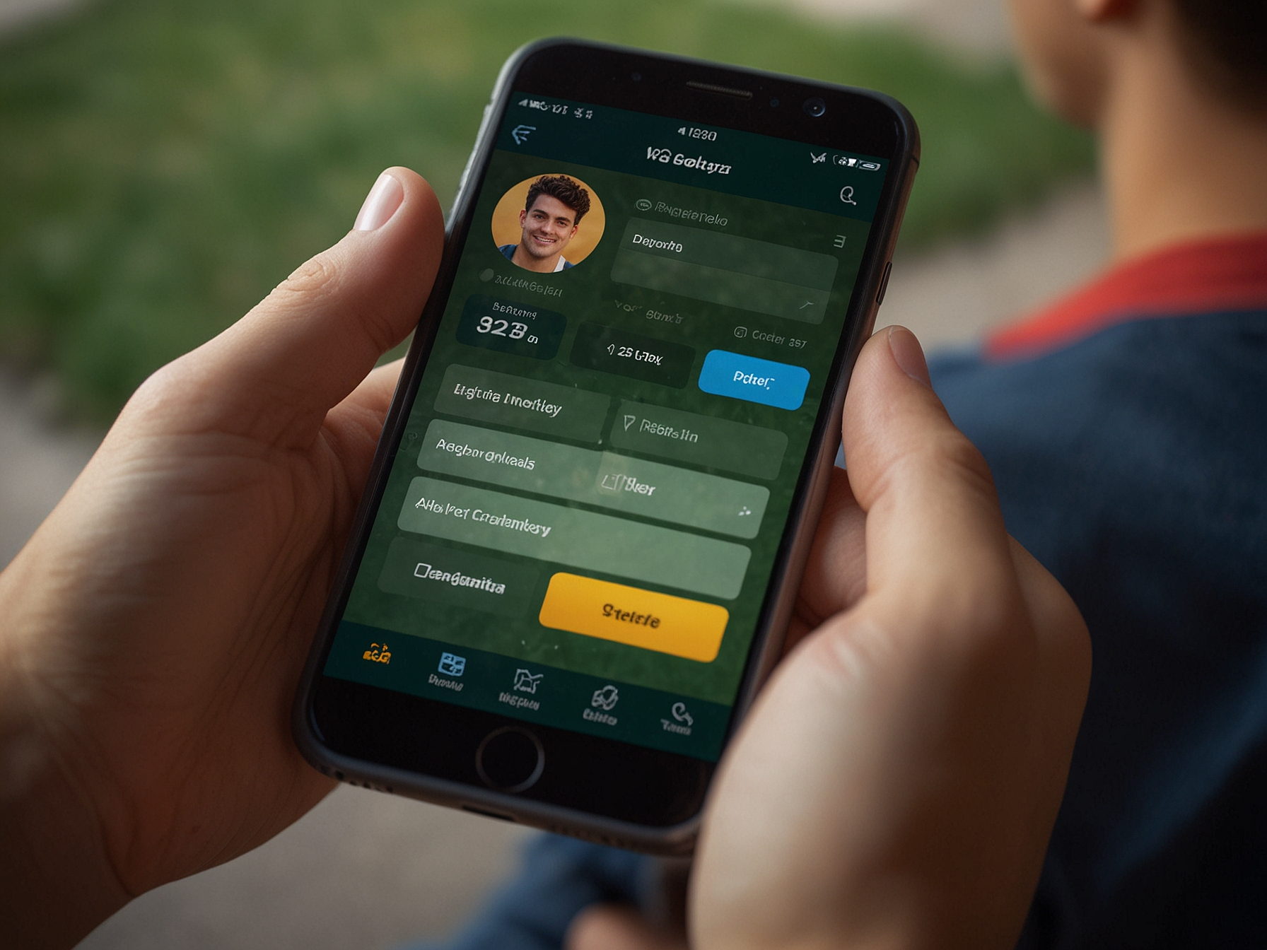 Inscription rapide sur mobile